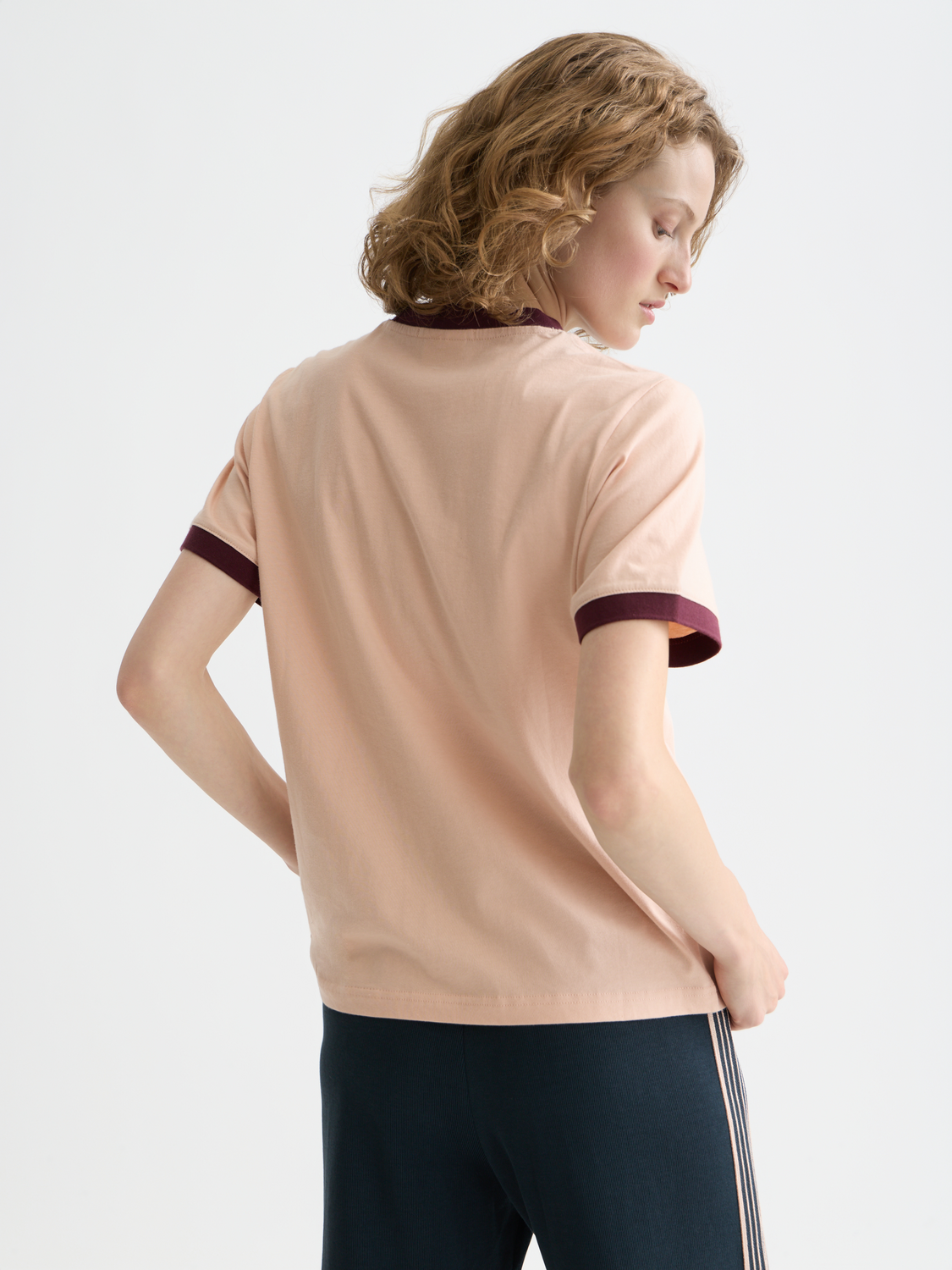 Embroidered Ringer Regular Fit T-Shirt