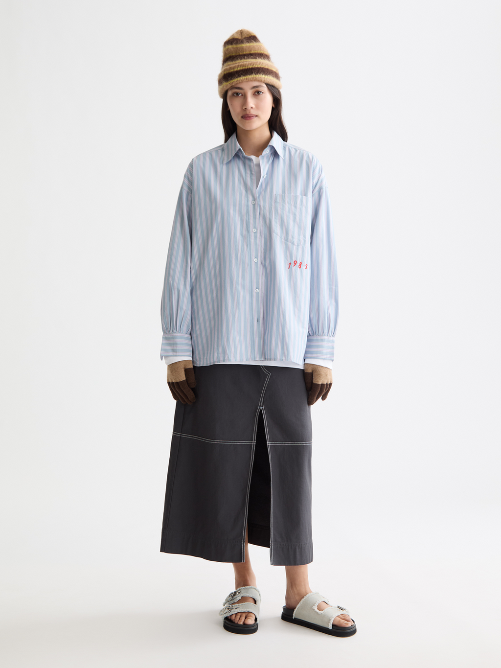 Embroidered Girlfriend Shirt