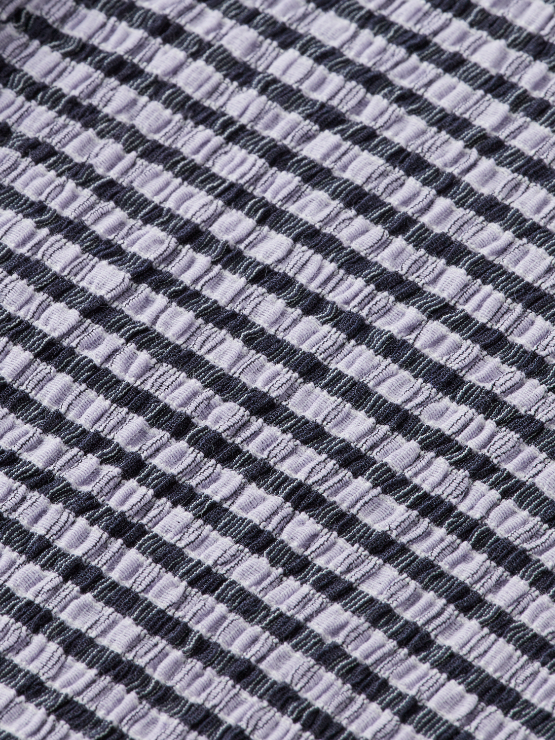 Structured gingham button up long sleeve T-shirt