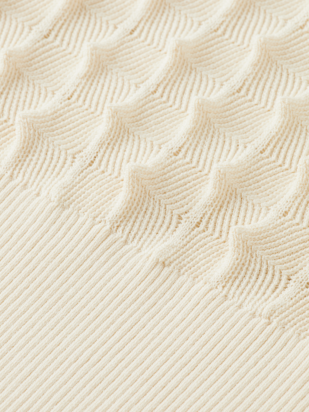 Slash neck textured stitch pullover