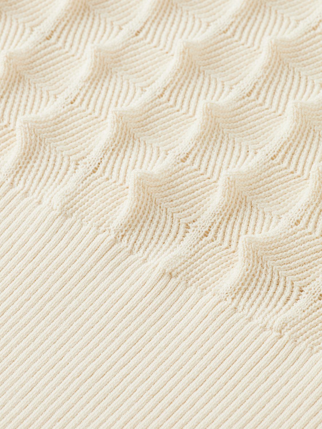 Slash neck textured stitch pullover