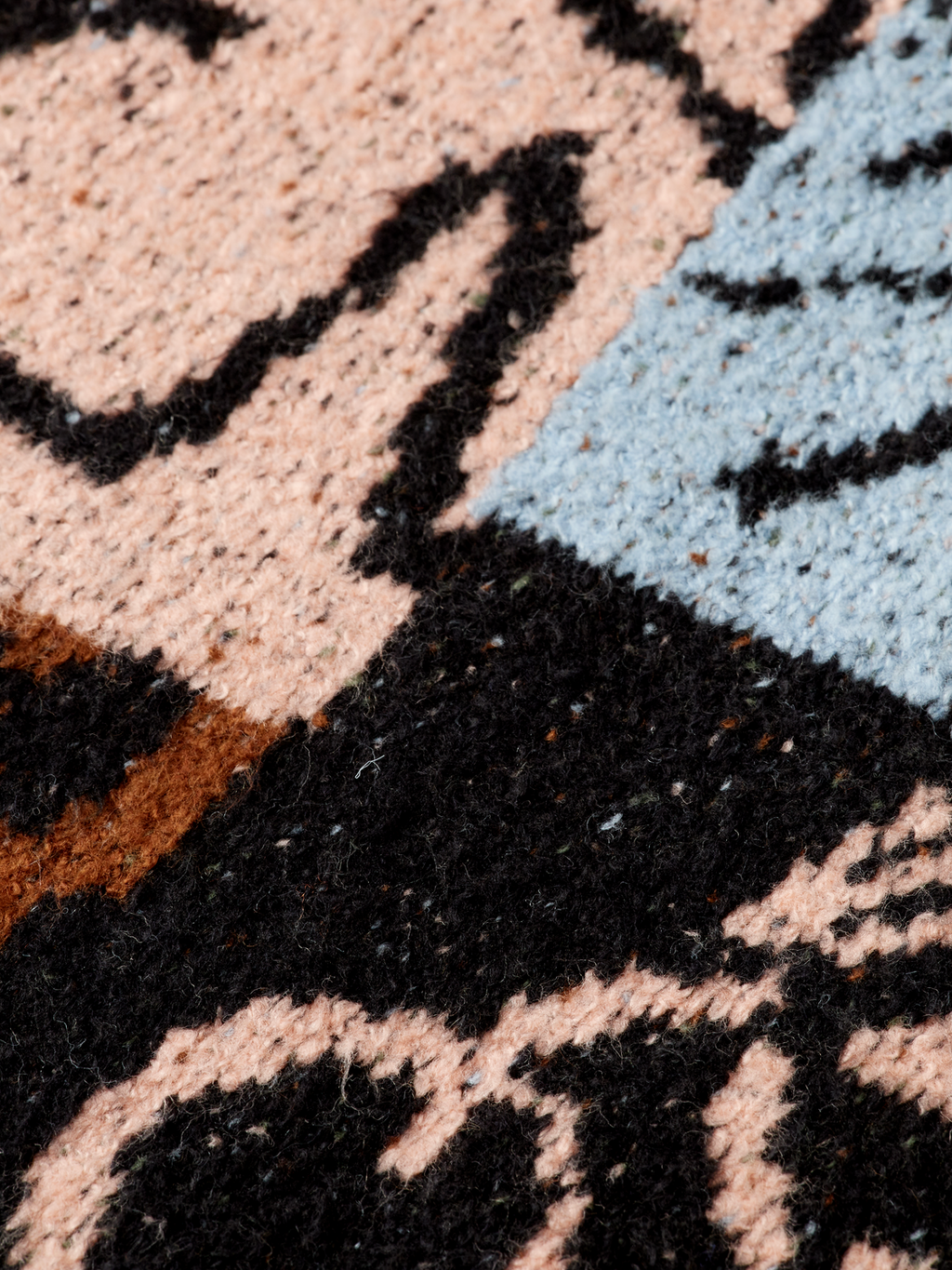 Jacquard oversized pullover