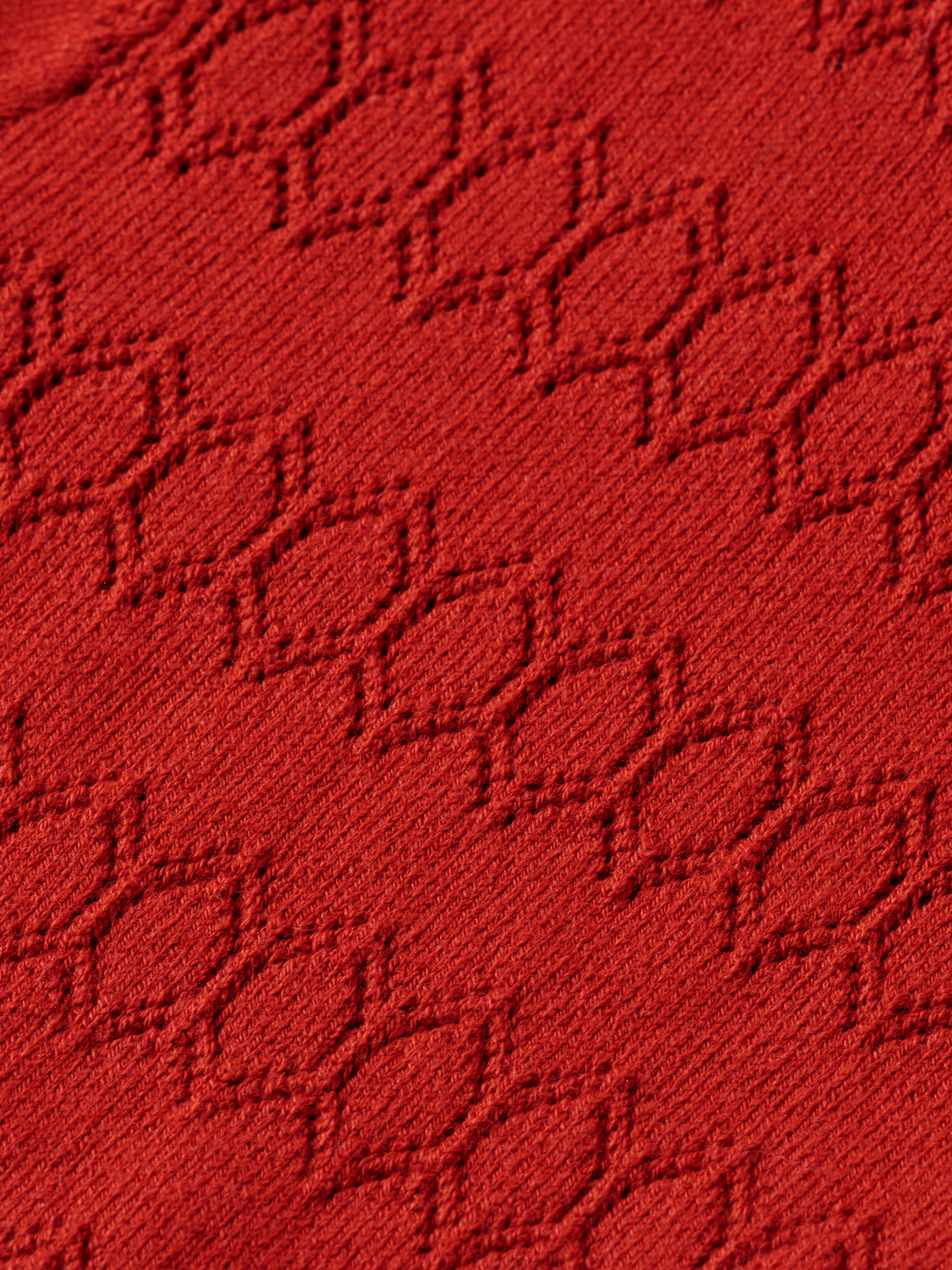 Pointelle knitted cardigan