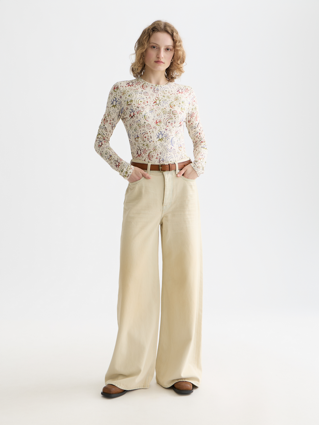 All Over Printed Long Sleeve T-Shirt