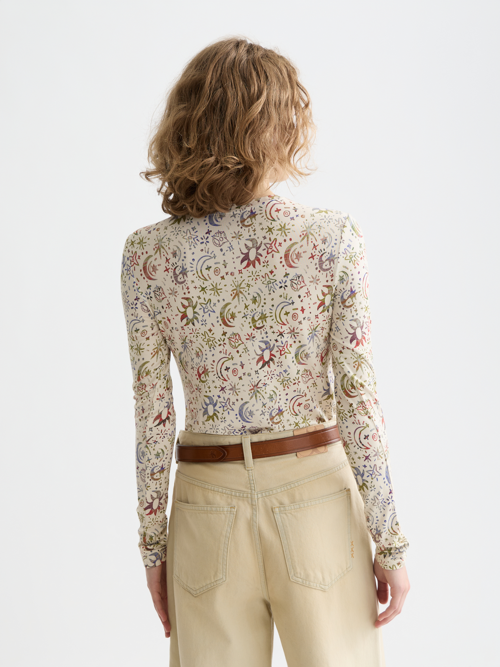 All Over Printed Long Sleeve T-Shirt