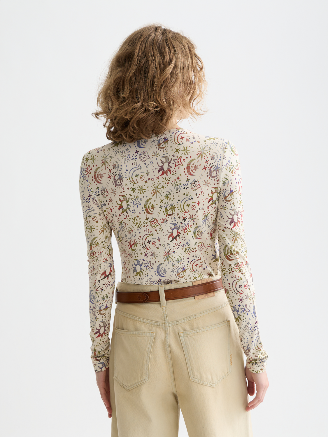 All Over Printed Long Sleeve T-Shirt