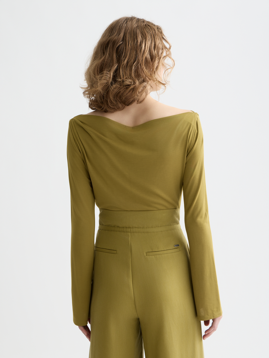 Drapey Modal Long Sleeve T-Shirt