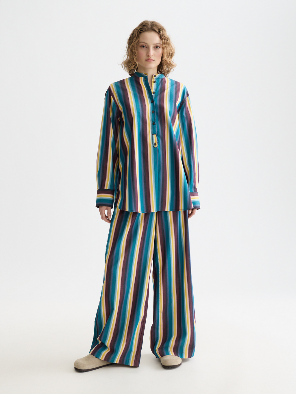 Relaxed-Fit Striped Shirt