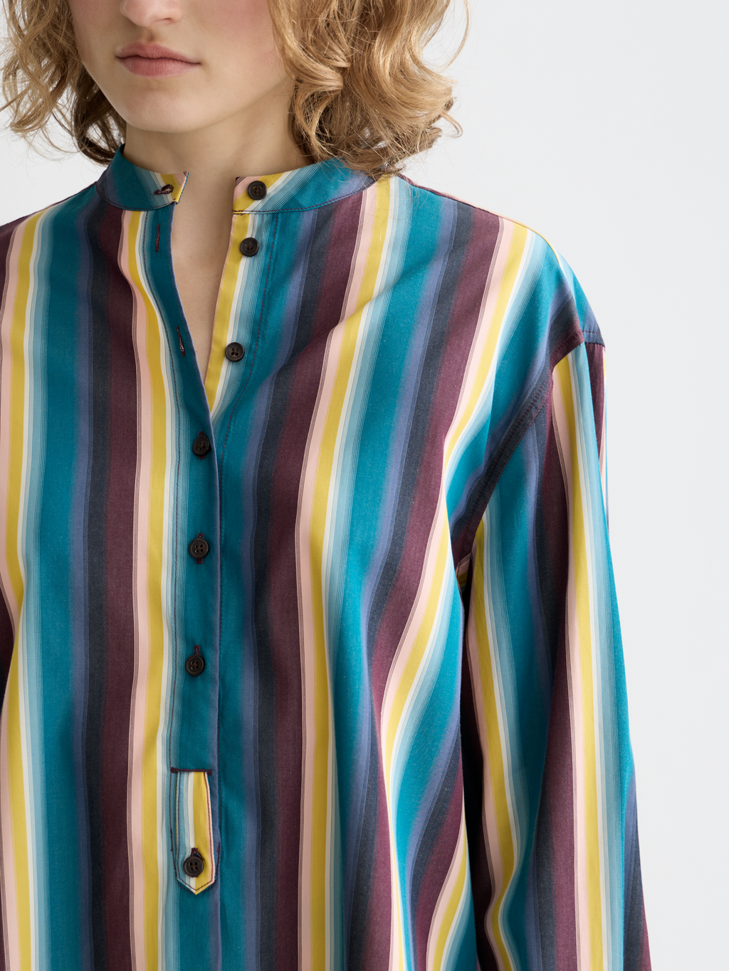 Relaxed-Fit Striped Shirt