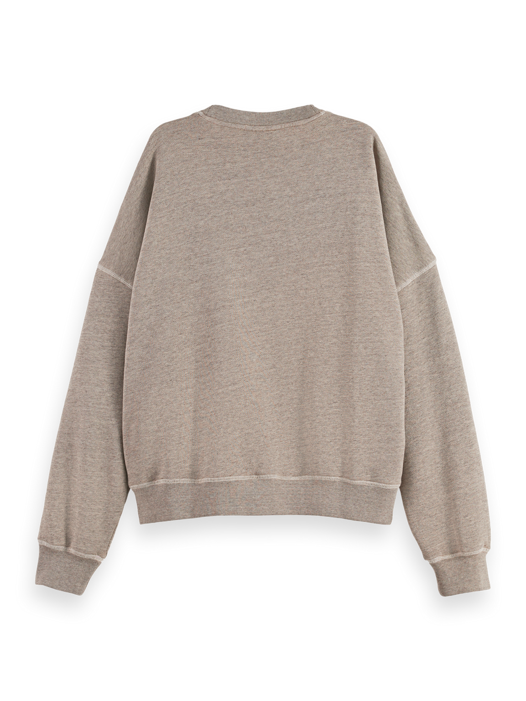 Washed Oversized Fit Sweatshirt With Graphic