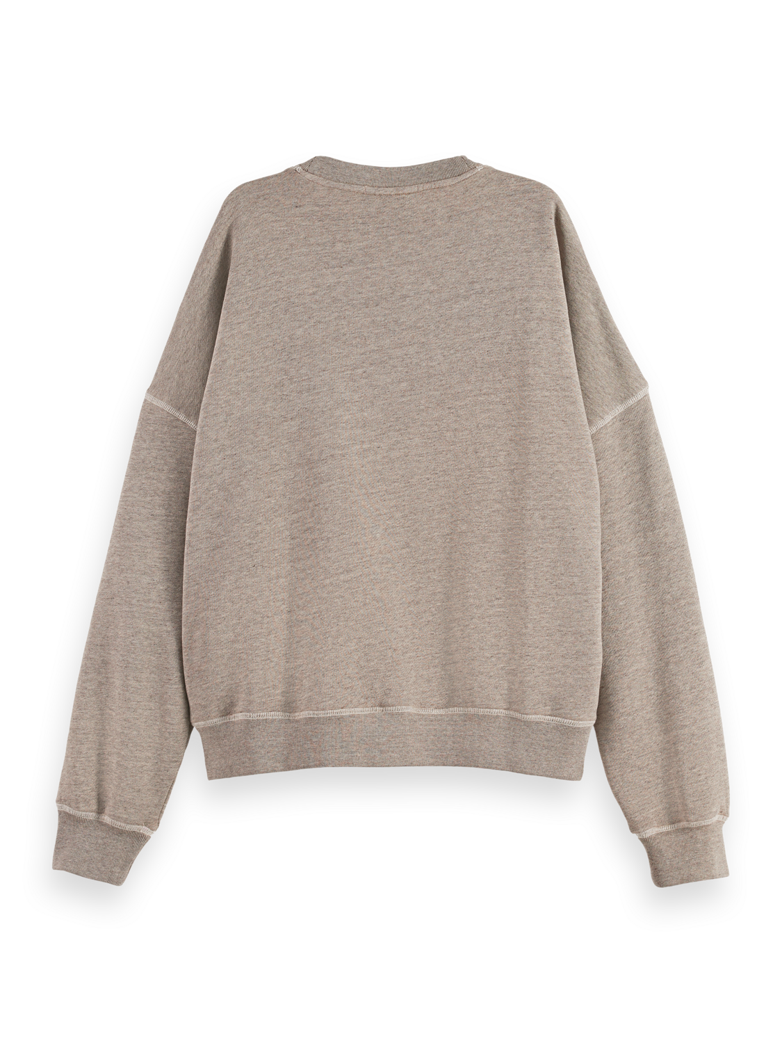 Washed Oversized Fit Sweatshirt With Graphic