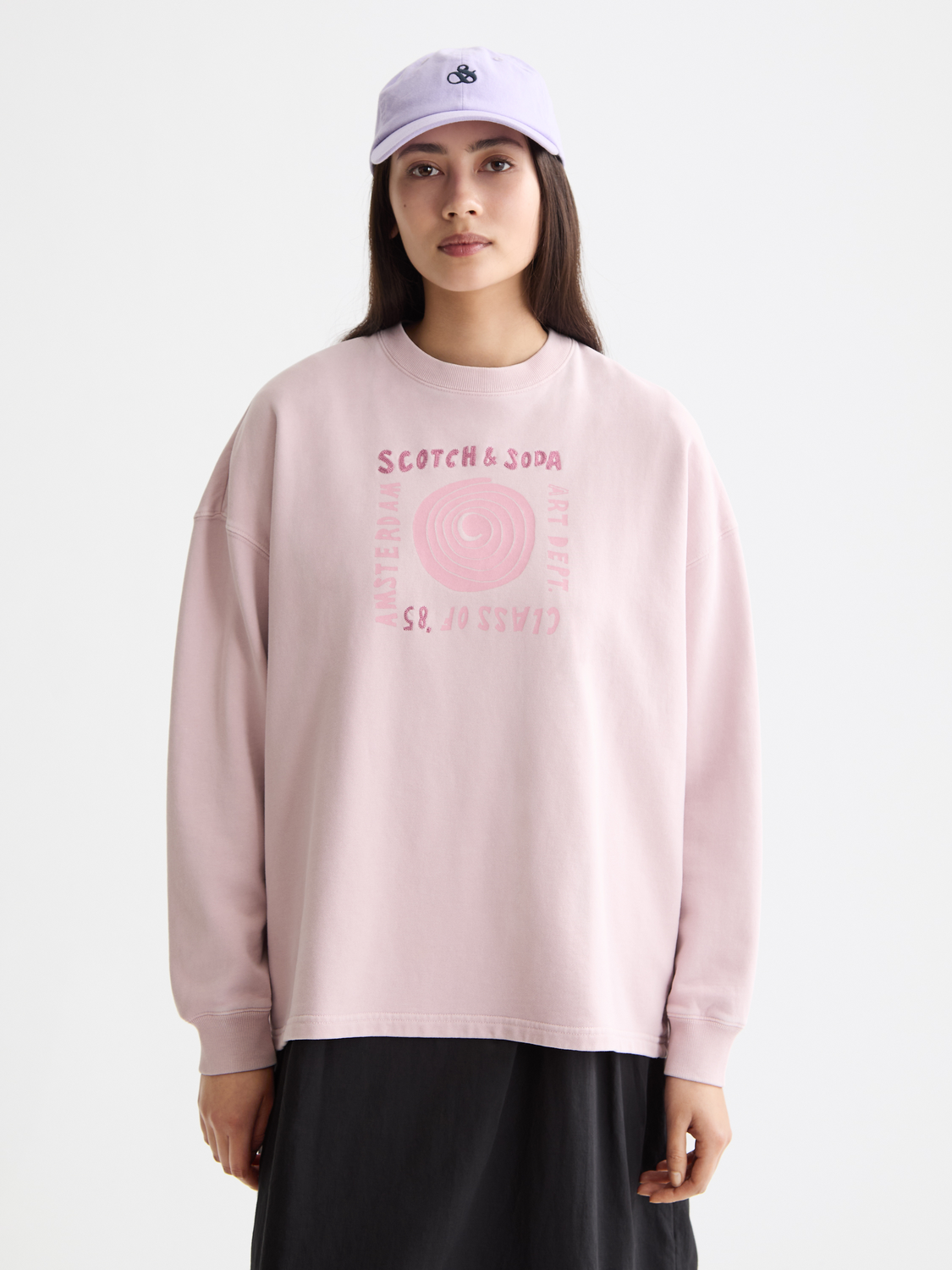 Washed Seasonal Oversized Fit Sweatshirt