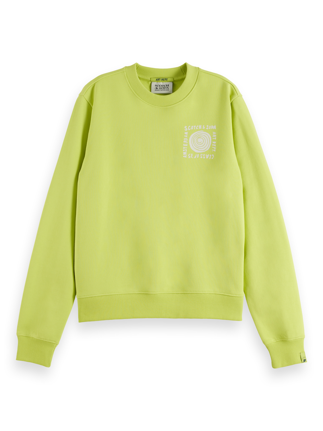 Regular Fit Sweatshirt With Chest Artwork