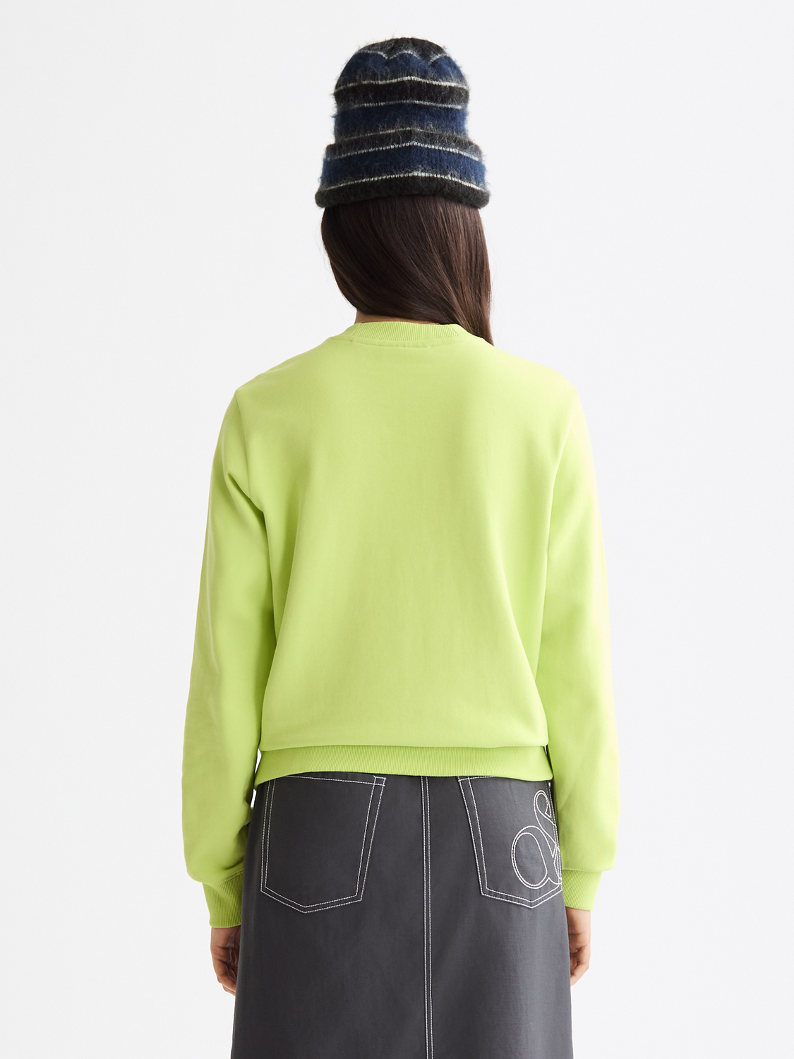 Regular Fit Sweatshirt With Chest Artwork