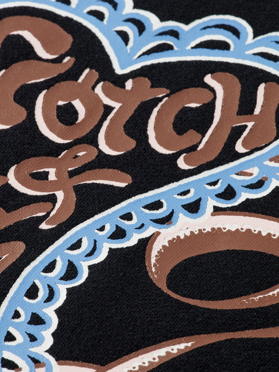 Chest artwork relaxed sweatshirt