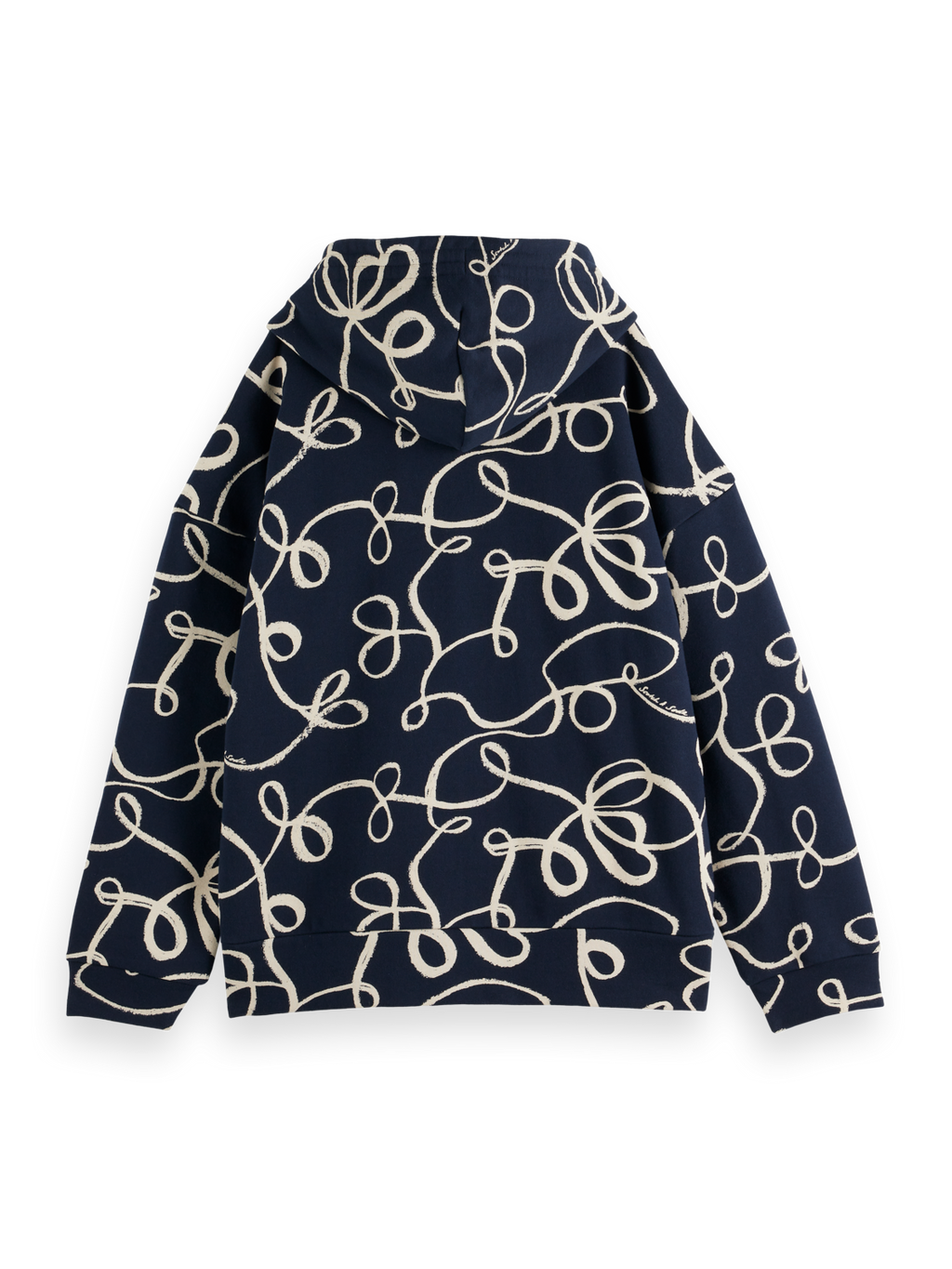 All over printed hoodie