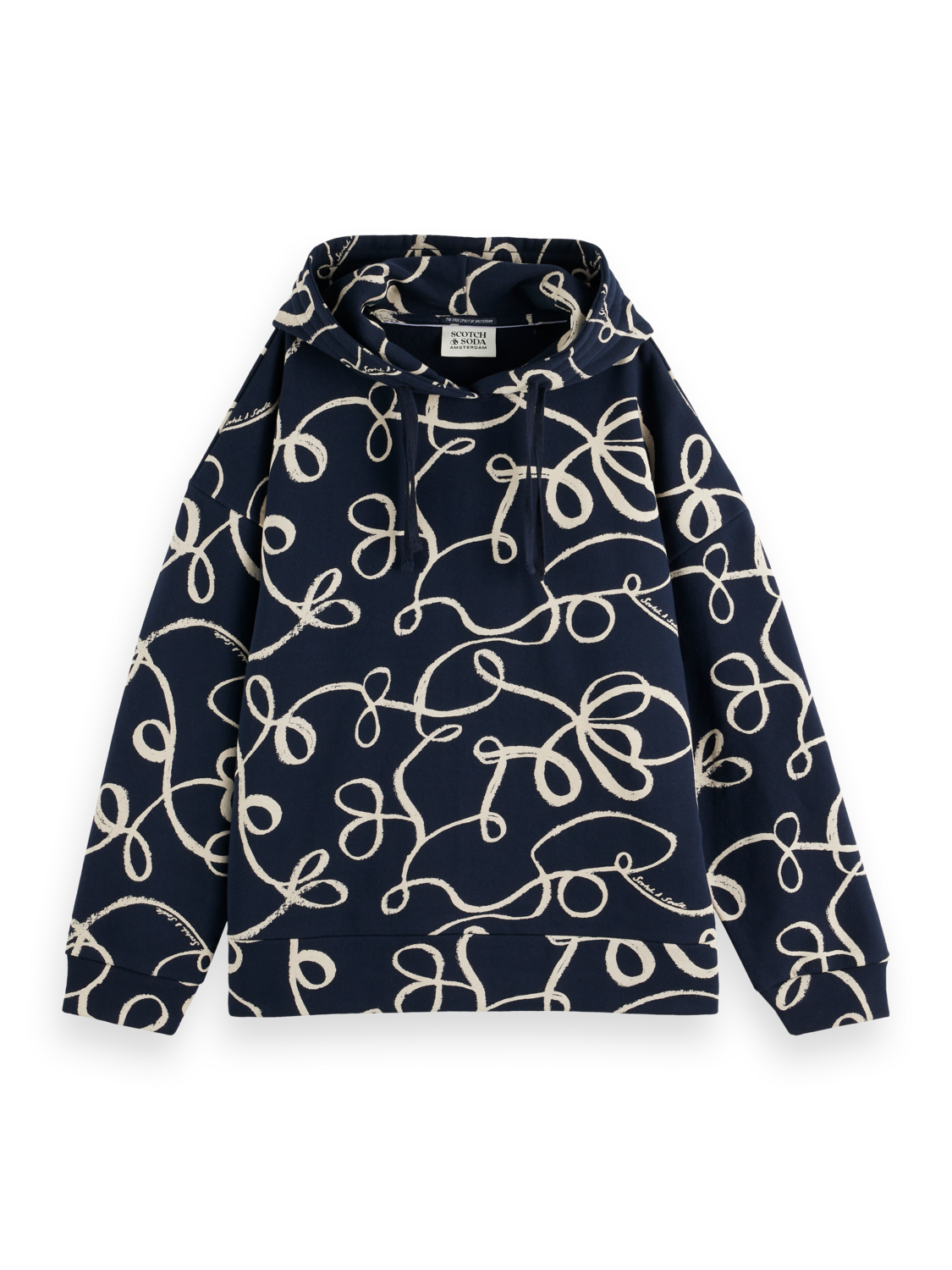 All over printed hoodie