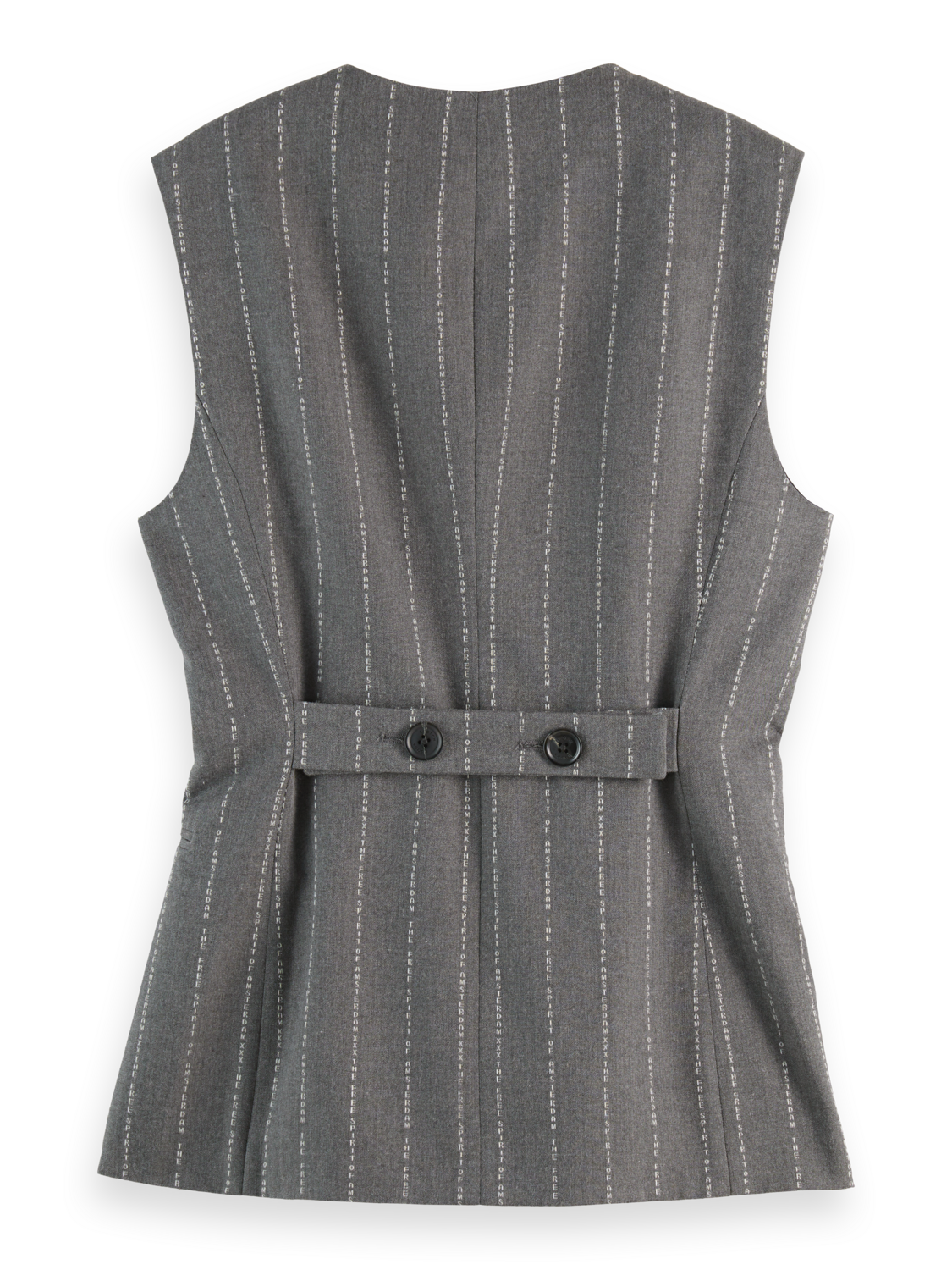 Waistcoat back detail