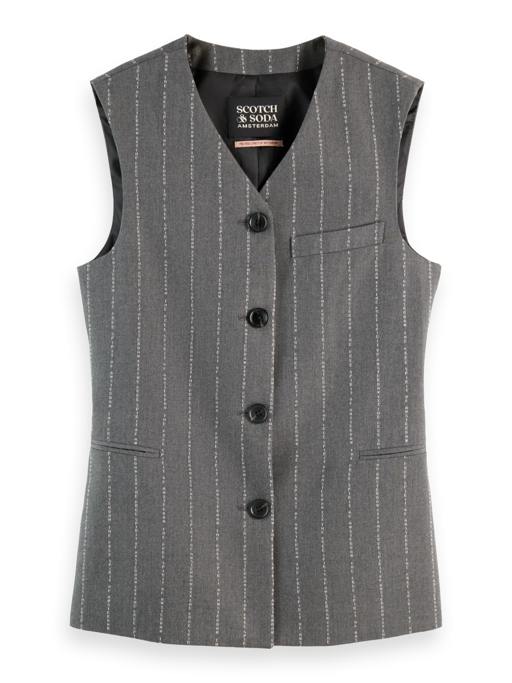 Waistcoat back detail