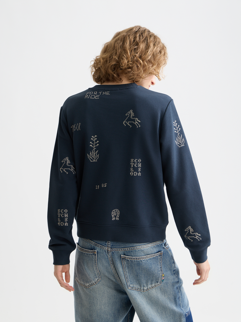 Embroidered Regular Fit Sweatshirt