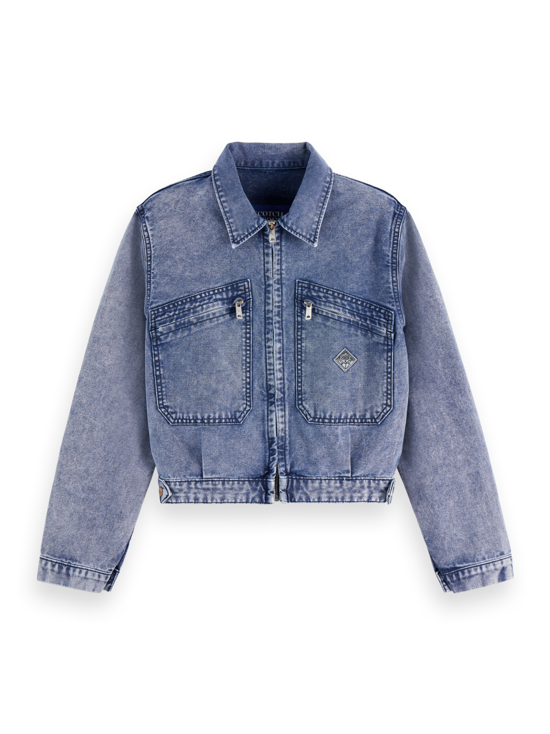 Mountain Dyed Denim Canvas Workwear Jacket