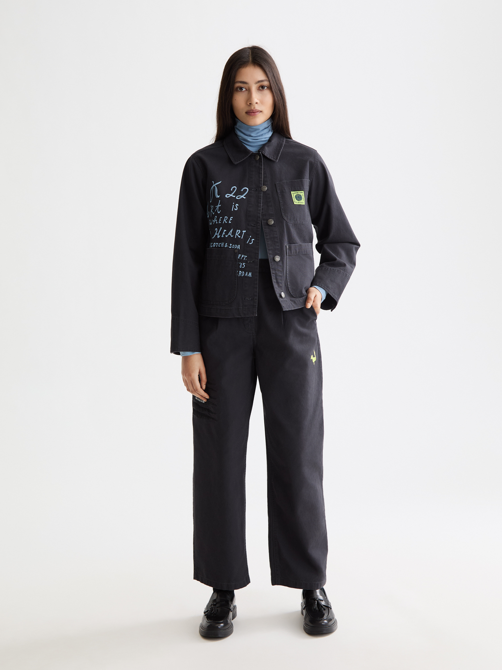Washed Workwear Jacket – Scotch & Soda Washed Workwear Jacket – Scotch & Soda