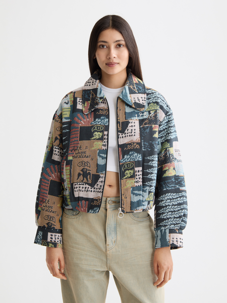 Ameri PAULETTE JACQUARD JACKET Ameri(アメリ)の「PAULETTE Ameri PAULETTE JACQUARD JACKET Ameri(アメリ)の「PAULETTE