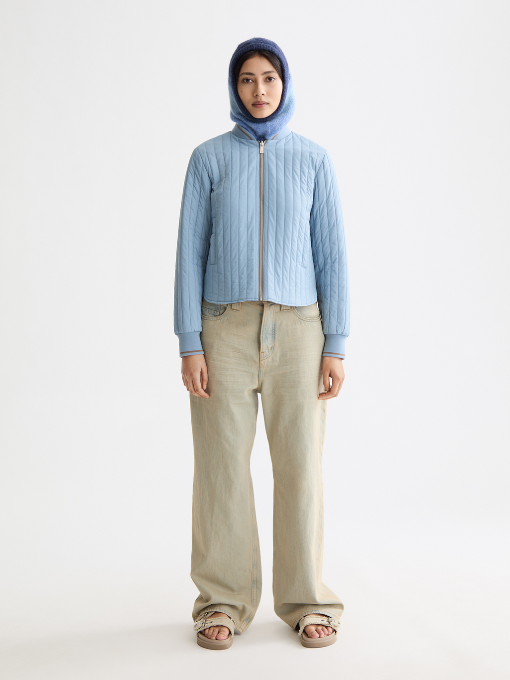 Reversible Printed And Quilted Bomber