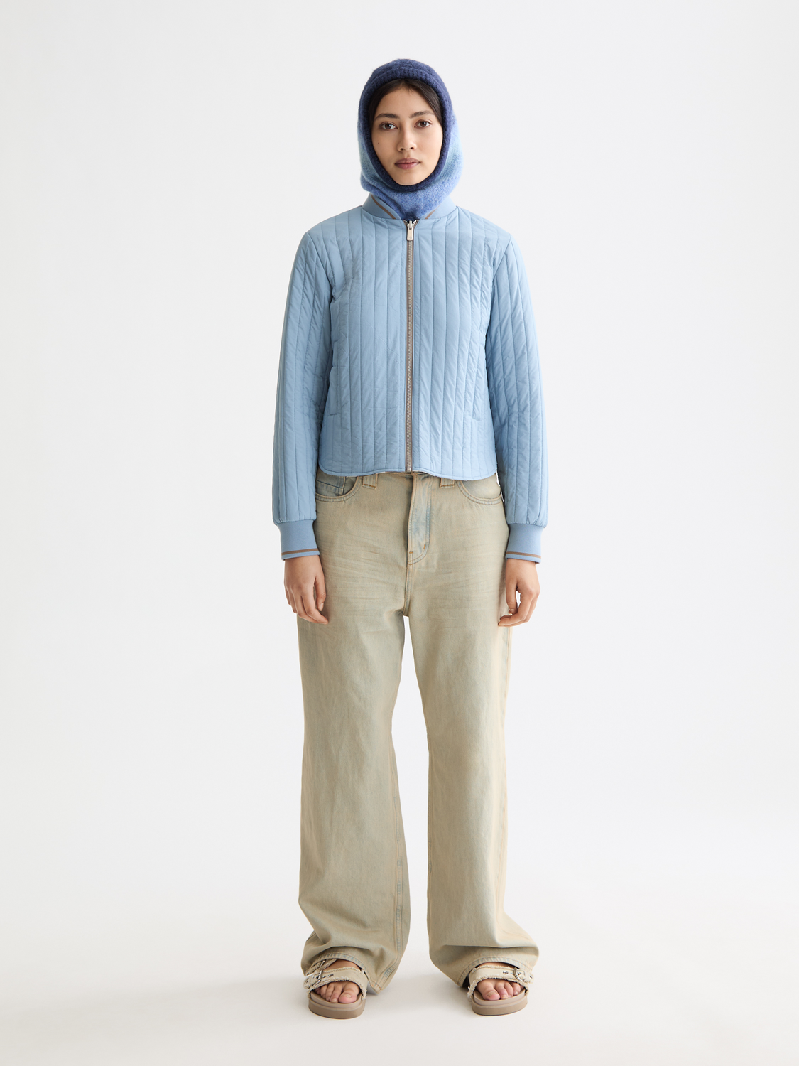 Reversible Printed And Quilted Bomber