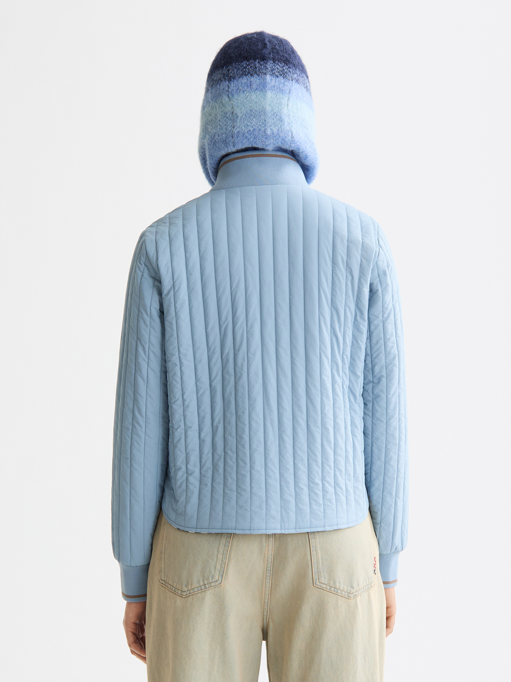 Reversible Printed And Quilted Bomber