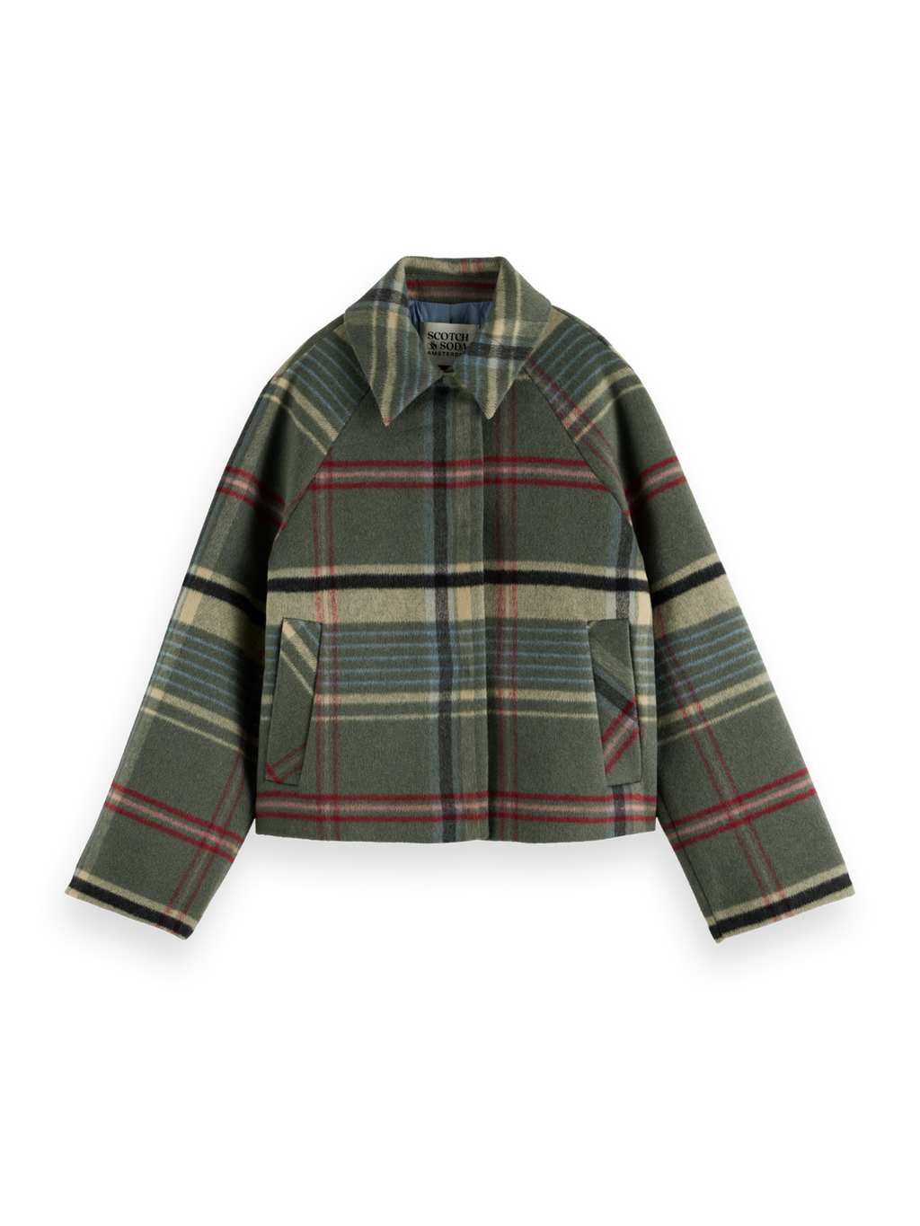 Boxy shirt jacket