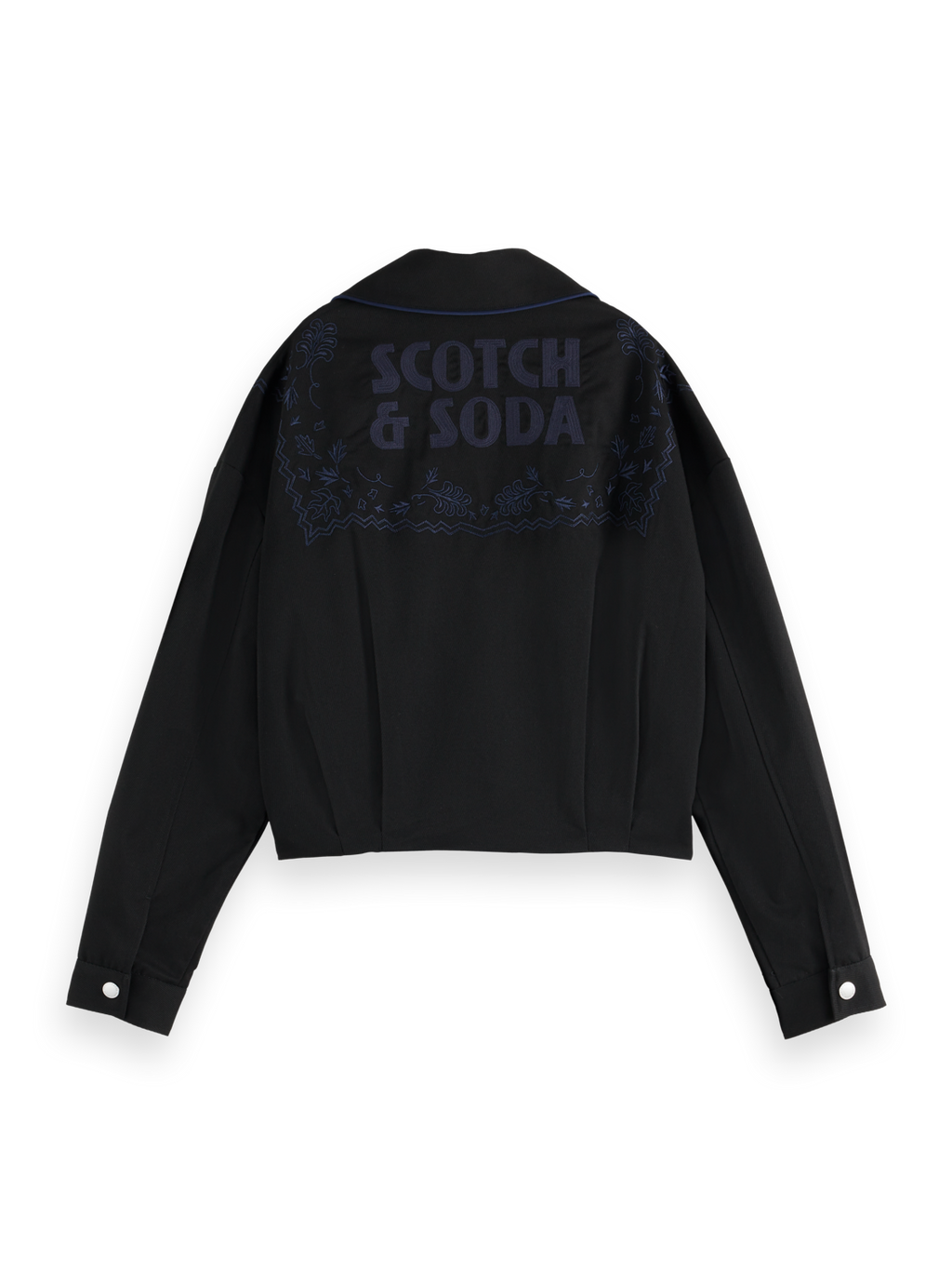 Embroidered bomber jacket