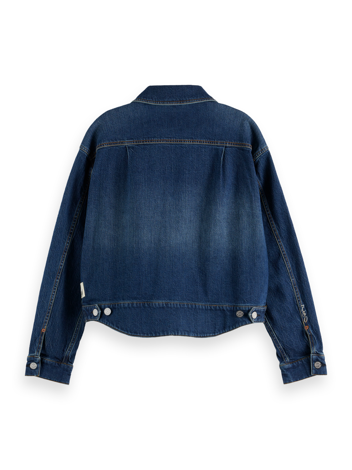 Cropped denim jacket — Let It Rain 750 years celebration