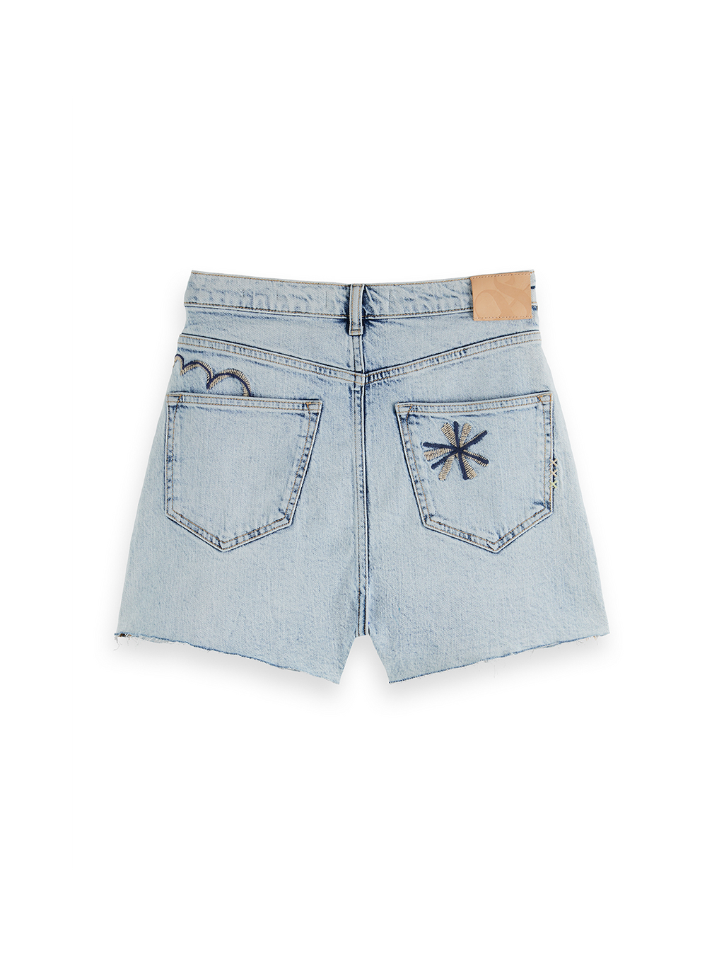 The Ray Cut Off Denim Short | Spring Lights