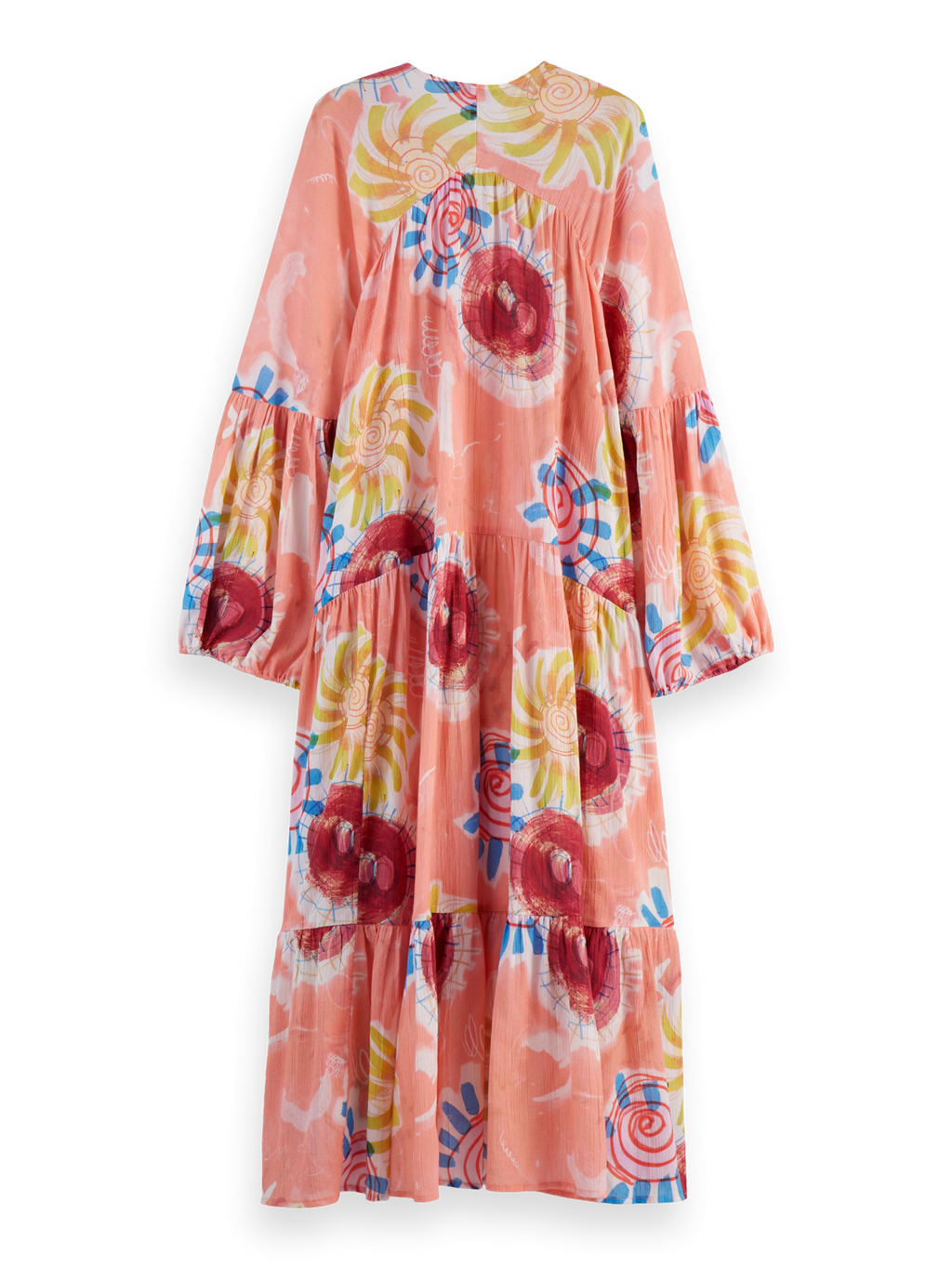 scotch and soda printed satin dress Printed Satin Dress by Scotch & Soda