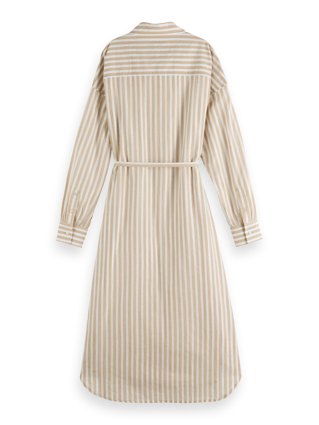 Striped Midi Shirt Dress Scotch & Soda Striped Midi Shirt Dress Scotch & Soda