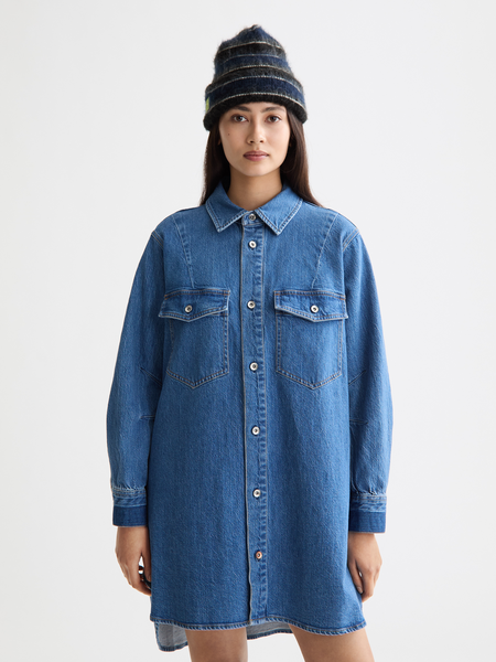 Washed Denim Mini Shirtdress — Art From The Heart – Scotch & Soda