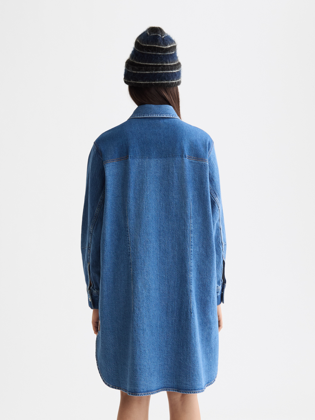 Washed Denim Mini Shirtdress — Art From The Heart – Scotch & Soda Washed Denim Mini Shirtdress — Art From The Heart – Scotch & Soda