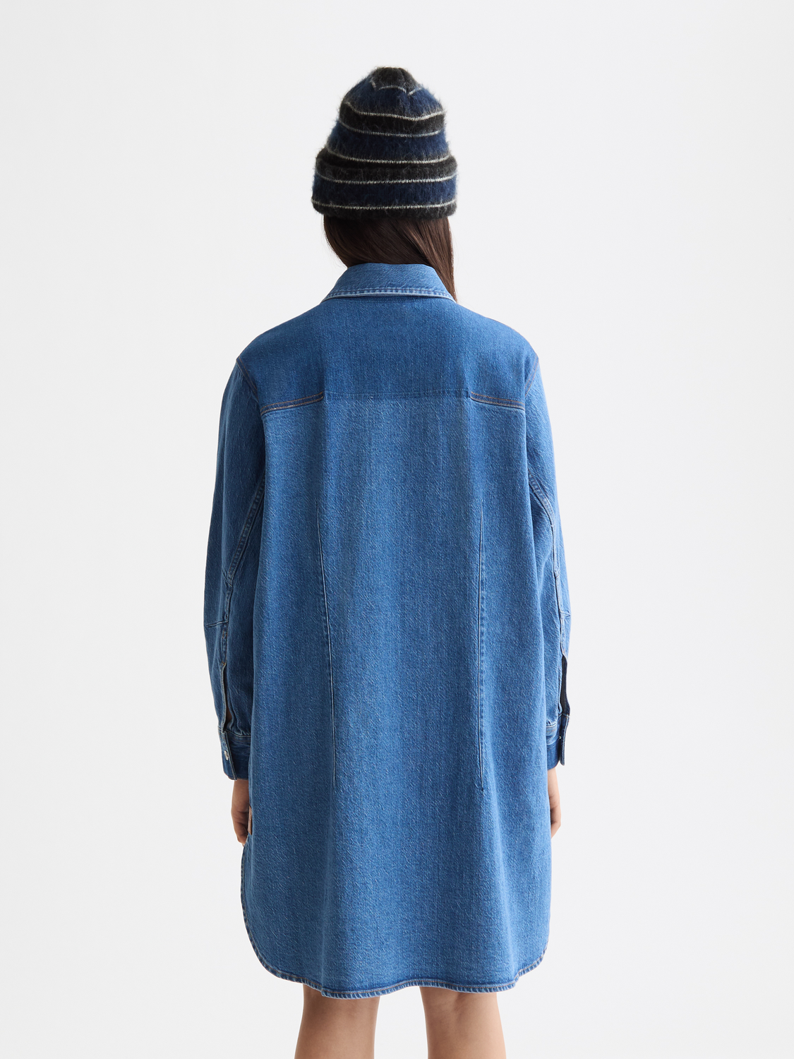 Washed Denim Mini Shirtdress Art From The Heart Scotch & Soda Washed Denim Mini Shirtdress Art From The Heart Scotch & Soda