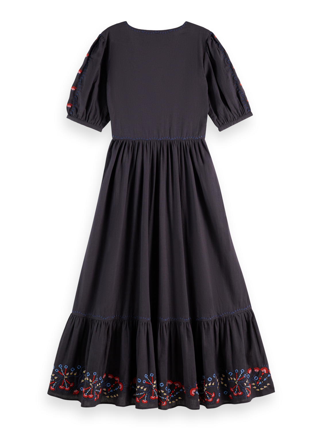 Embroidered Maxi Dress