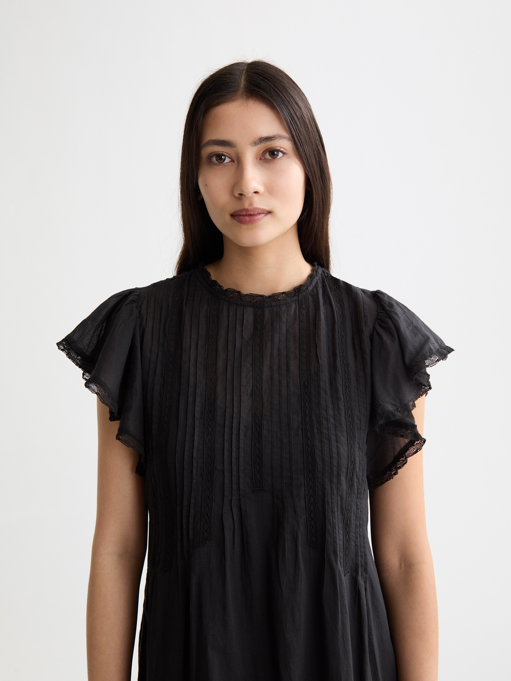 scotch and soda pleated dress NWT Scotch & Soda Pleated Smocked Ruffle Mini Dress in Spice Medium