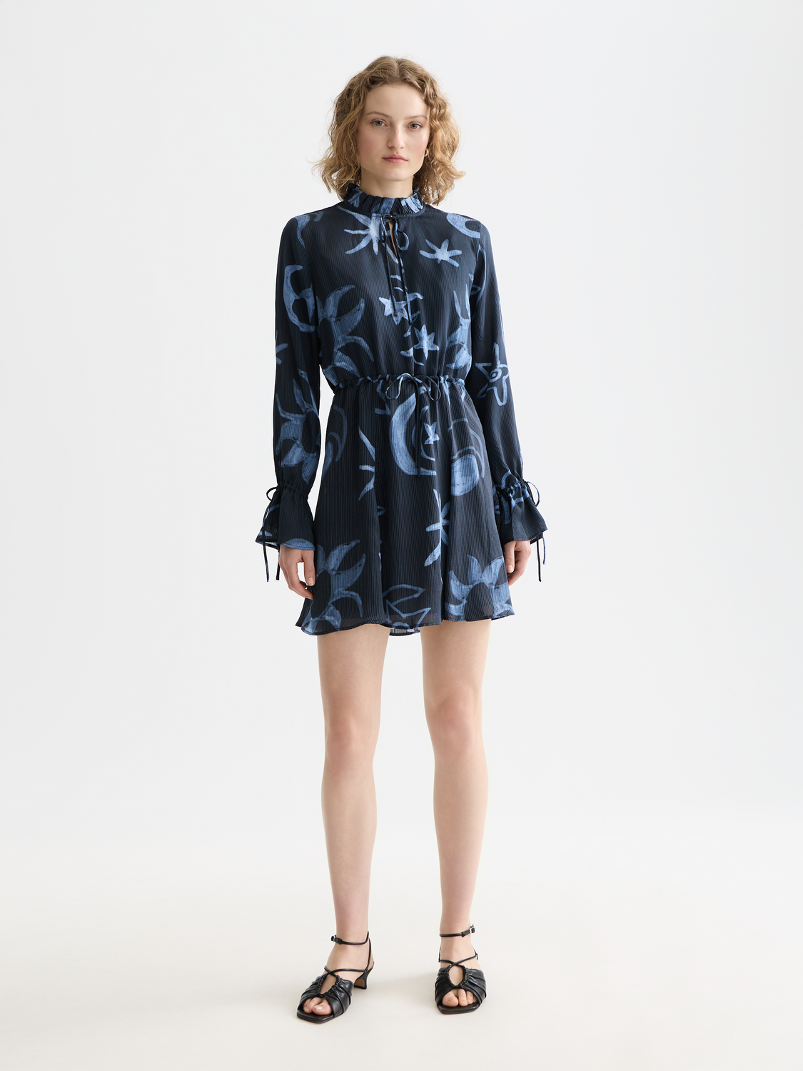 scotch and soda mini dress Smocked Mini Dress