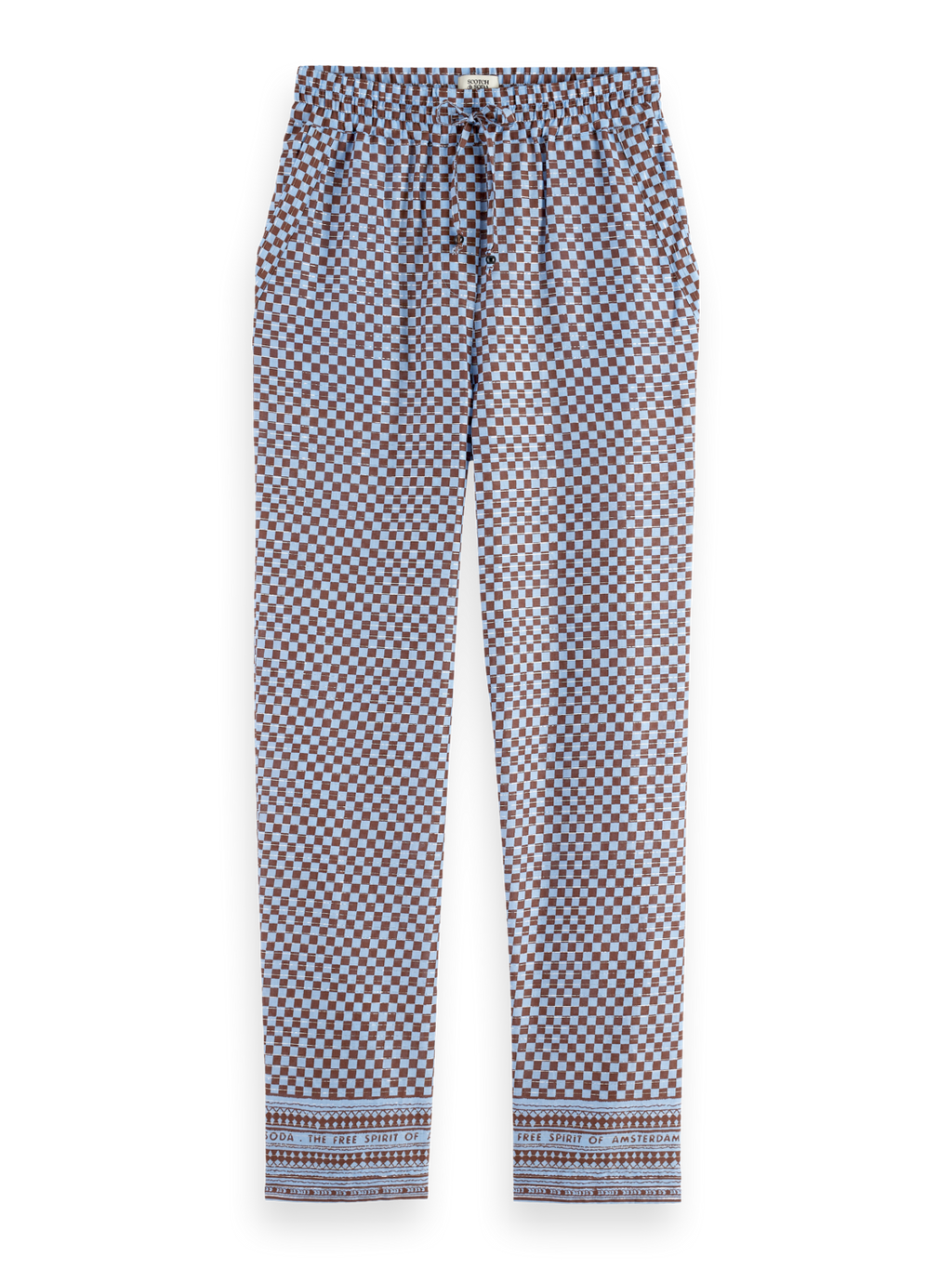 Mid-Rise Pull-On Beach Pant