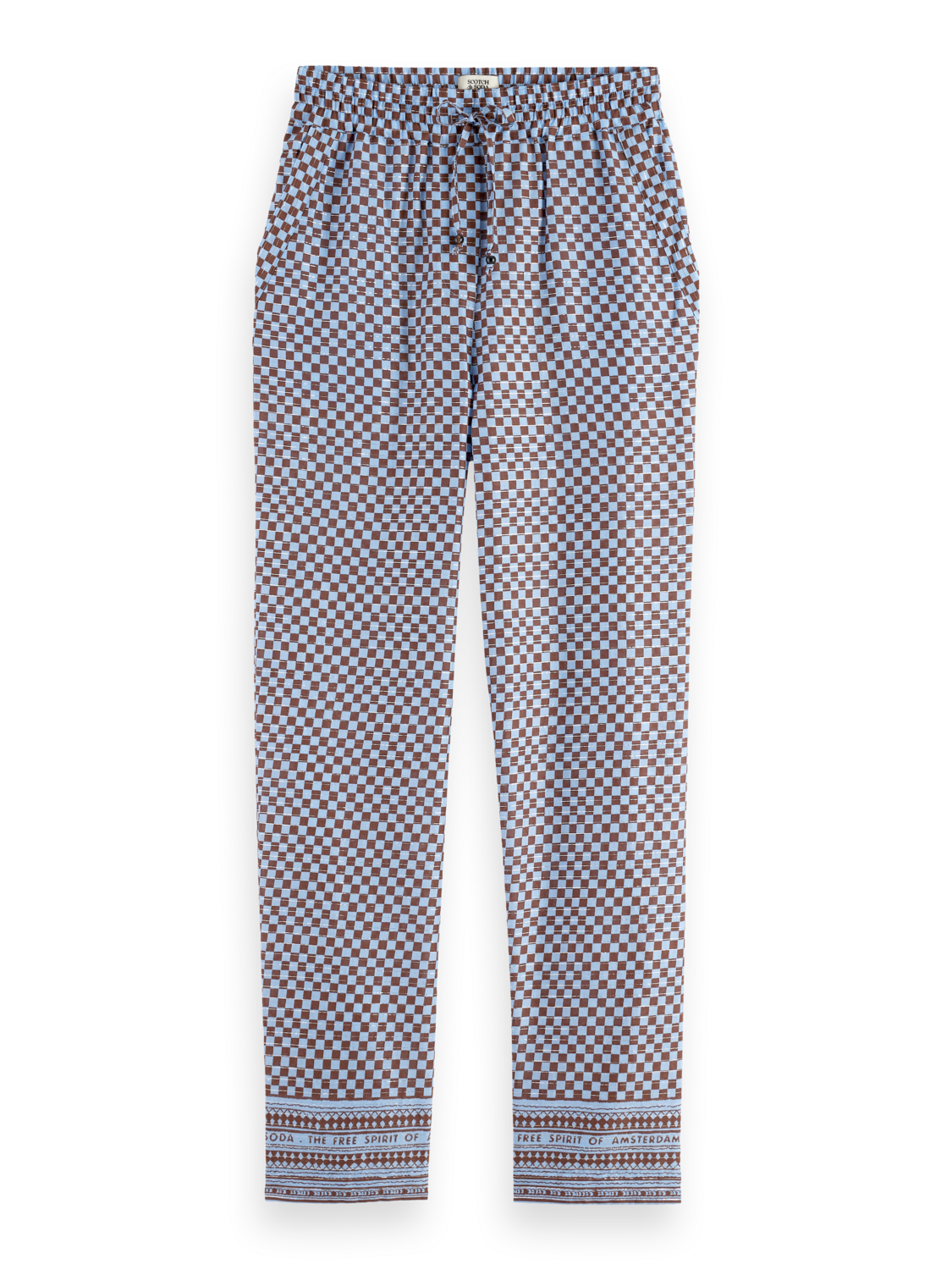 Mid-Rise Pull-On Beach Pant