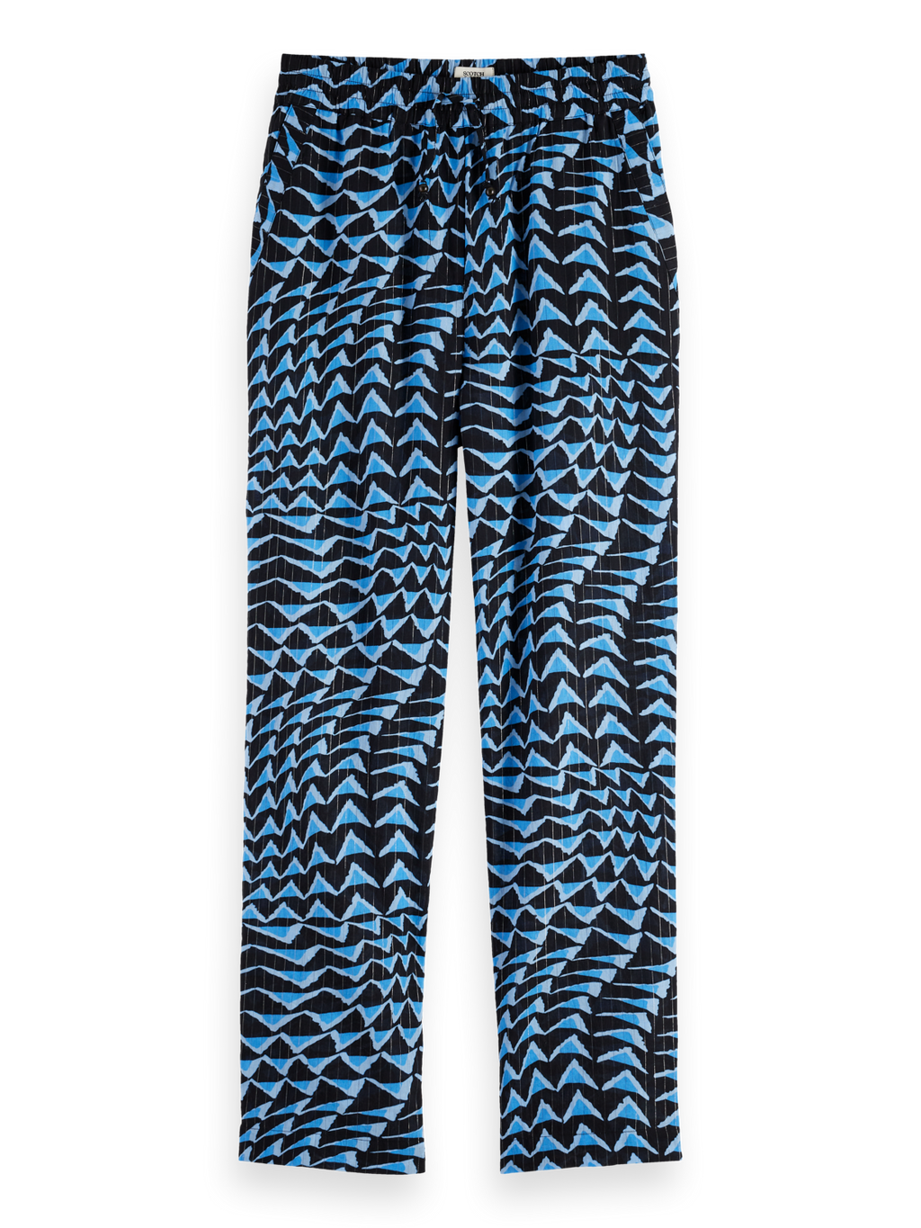House of Mirrors Printed Mid-Rise Beach Pant