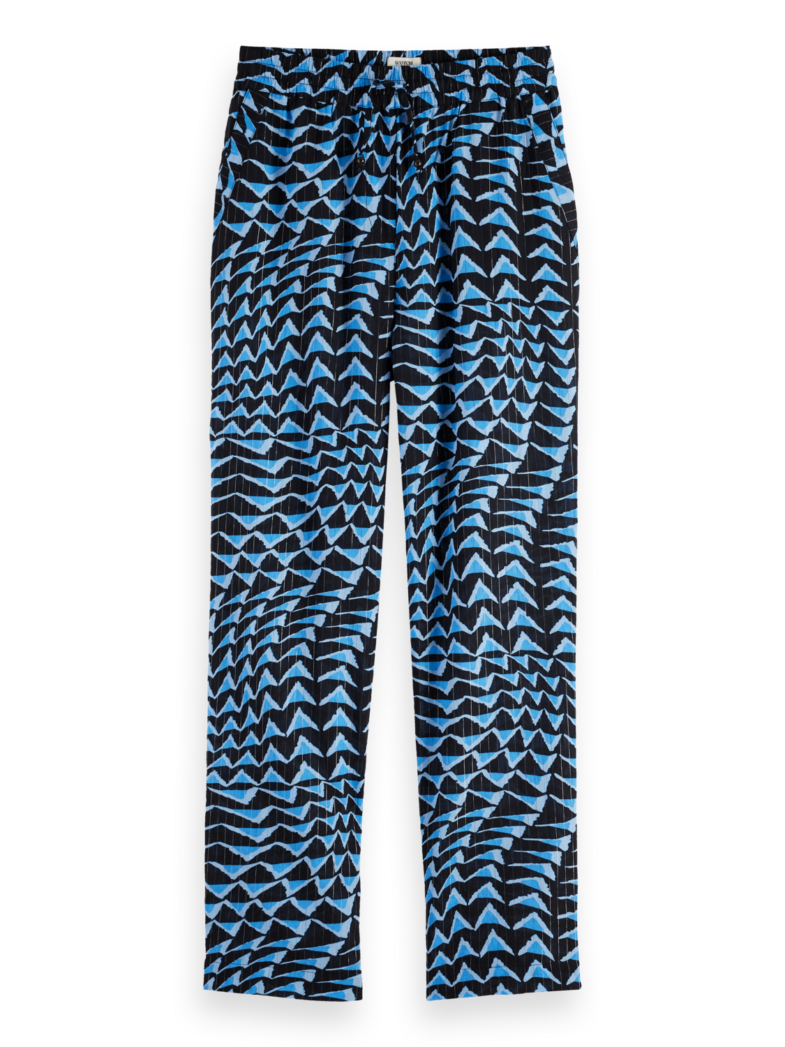 House of Mirrors Printed Mid-Rise Beach Pant