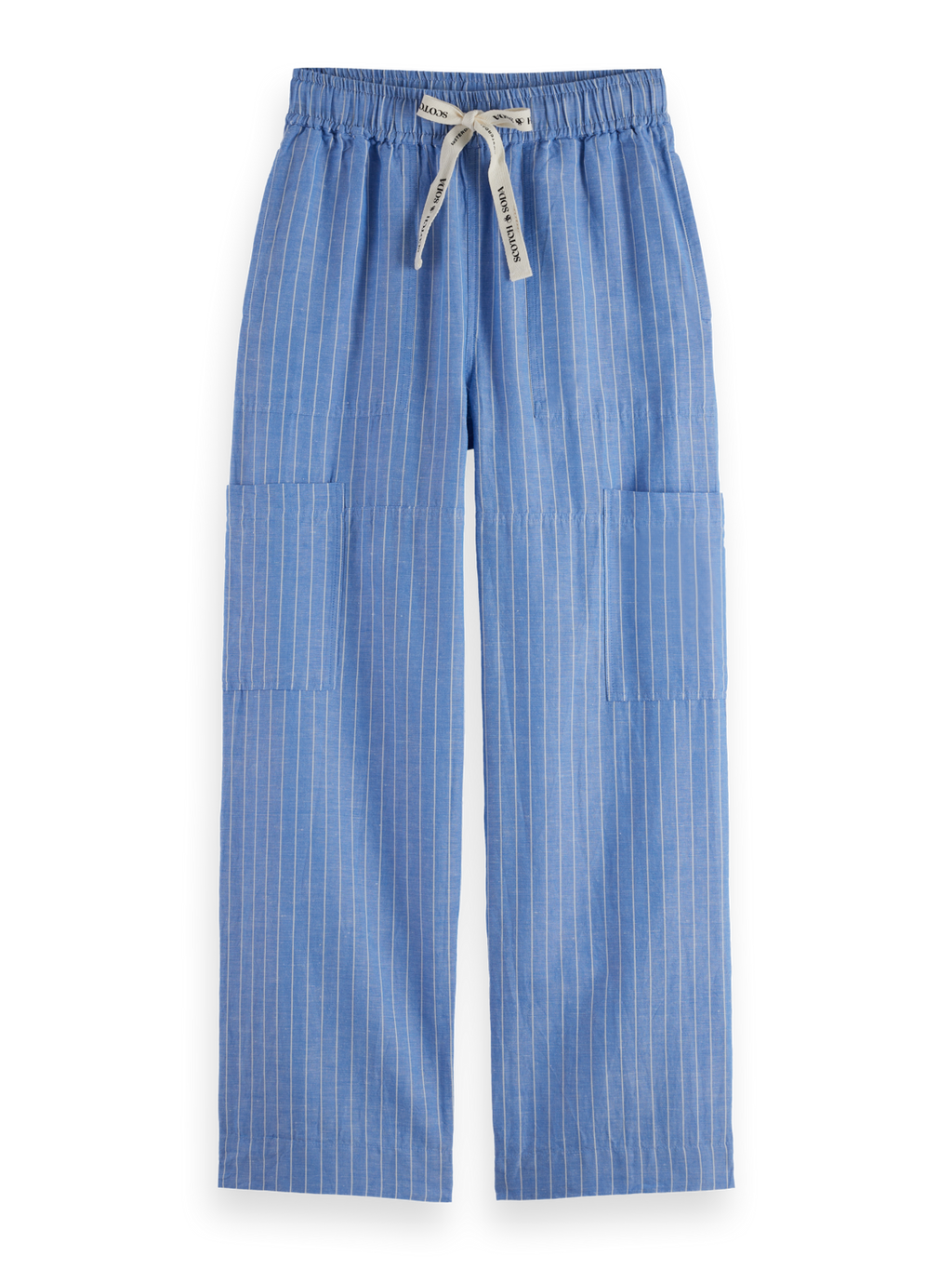 Noa High-Rise Wide-Leg Cargo Pant