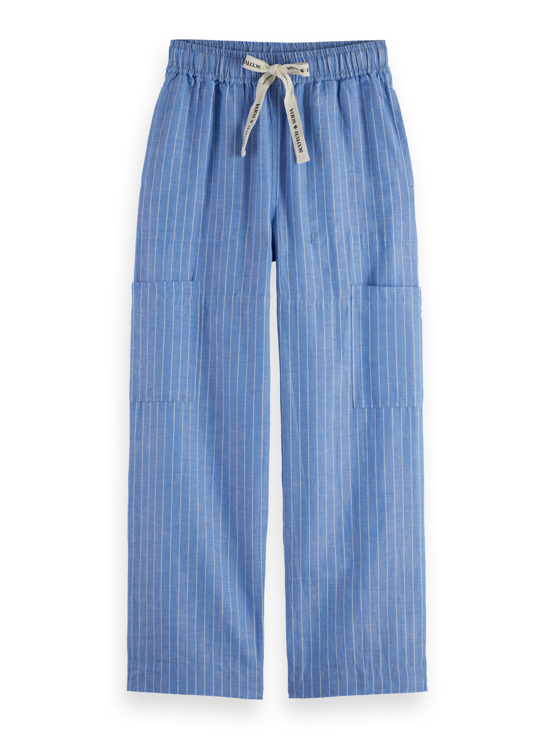 Noa High-Rise Wide-Leg Cargo Pant