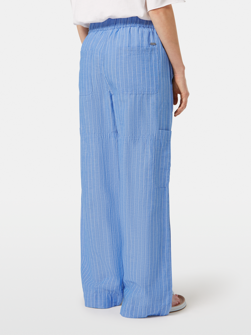 Noa High-Rise Wide-Leg Cargo Pant