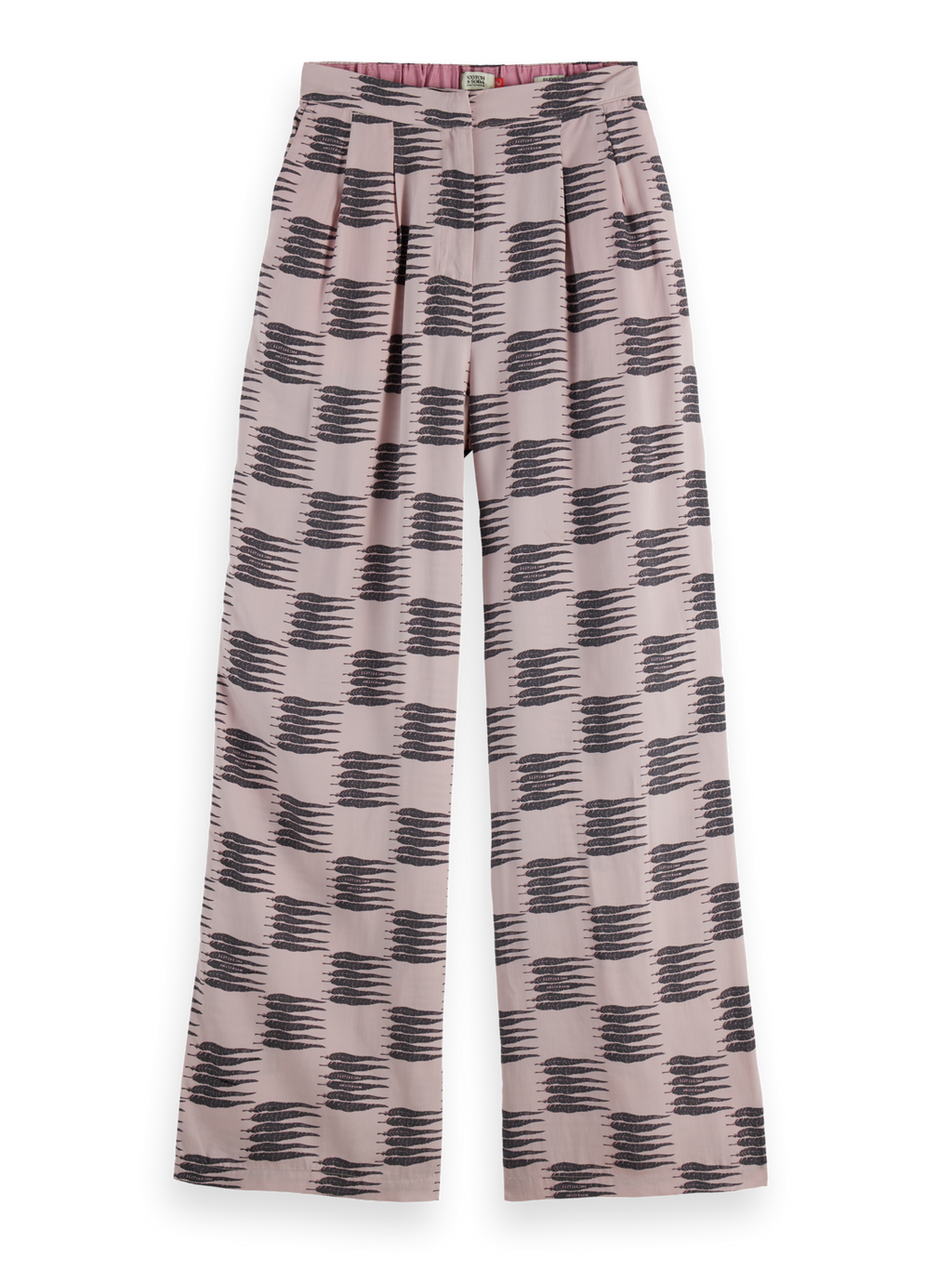 Eleni - High Rise Wide Leg Pajama Pants